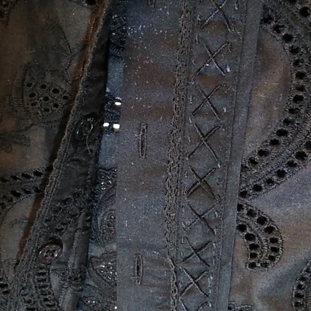 Ralph Lauren embroidered eyelet blouse - Picture 9 of 12